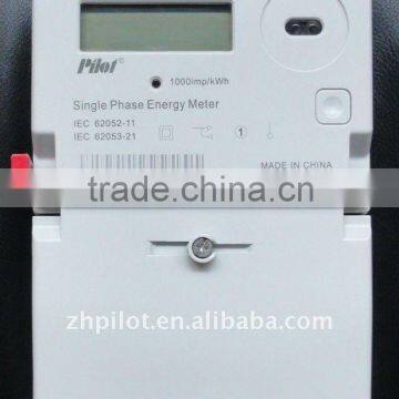 single phase multi-tariff kWh meter