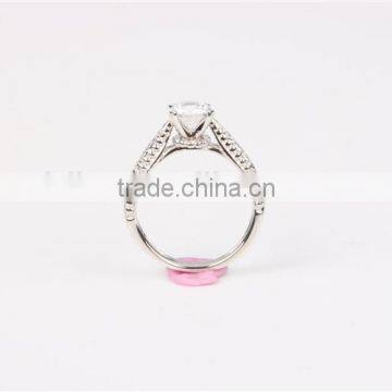Top Quality 925 Silver Adjustable Women Ring Setting With AAA Stones photo-4