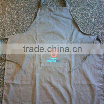 promotional cotton apron with front pocket