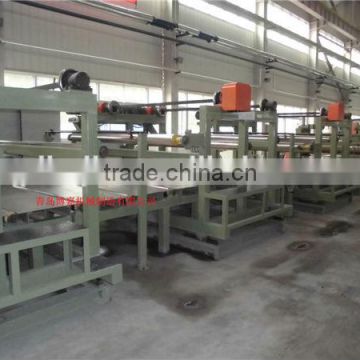 Hot air vulcanizing production line