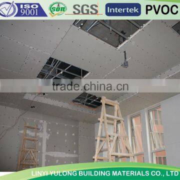 gypsum ceiling board/drywall/plaster board made in Shandong (Linyi City)