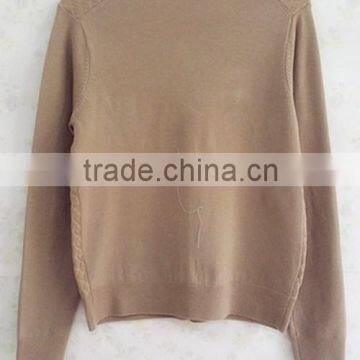 Lady Plaid Knitting Wear Beaded Long Sleeve Sweater Cardigan photo-3