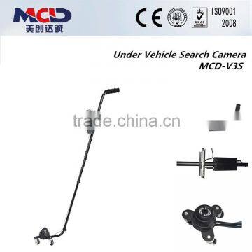 Under Vehicle Surveillance Camera With Tripod Ball-Bearing Caster Wheels