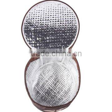 Insulated Cooler Bag Fabric Round Shape for Food photo-3