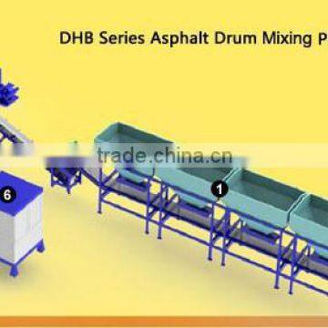 20-80tph, DHB Asphalt Mixing Plant, Stationary