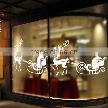 ALFOREVER Christmas Santa's Sleigh Decal - Christmas Decal photo-2