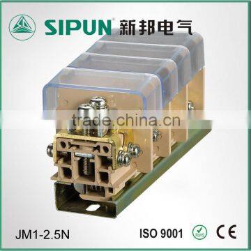 JM1-2.5N mini electric bus bar terminal block