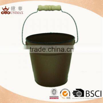 New design metal antique water bucket with high strength