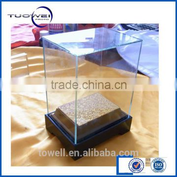 high tolerance and clear plastic glass cover lcd