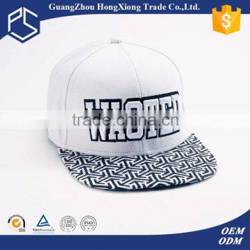 Vogue creative 3d embroidery customize hater snapback caps