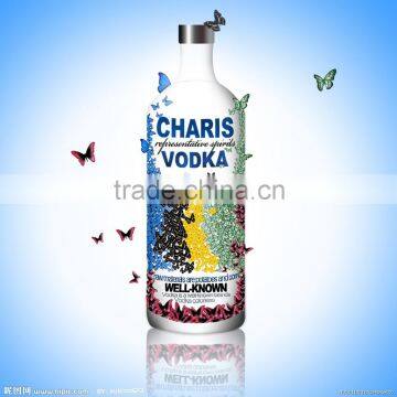 Automatic glass bottle 3 in 1 filling equipment/line for Vodka