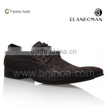 Men lace-up leather shoe genuine dress leather shoes for men sales in Africa