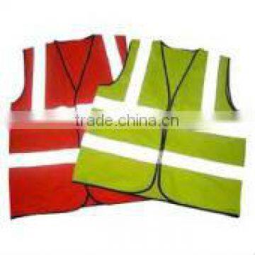 Safety Vest With Reflective Tape