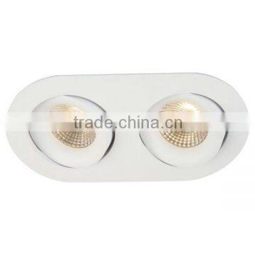 IP54 High Quality 2*8W Square Led Spot Ceiling Light,dimmable Led Spot Light photo-2