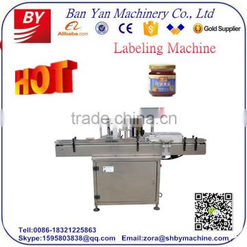 Shanghai BY-TB100 Automatic 10ml 30ml 50ml bottle labeling machine ,glass bottles labeling machine,plastic bottle labeler