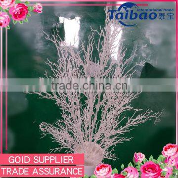 High 96cm PU material decoration tree artificial white dry tree branch coral