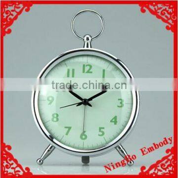 simple design metal vintage style desk timer wall alarm clock