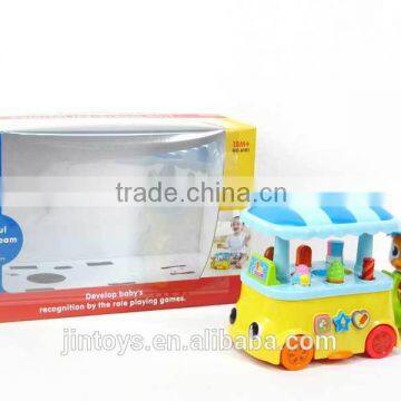 Electric ice cream car battery operated toy car EN71 AA017744