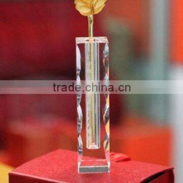 Fashion crystal vase for weddings, glass vase, crystal glass vave CV-1093