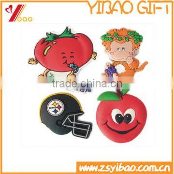 Promotional 2d/3d soft pvc fridge magnet, custom mini fridge magnet,