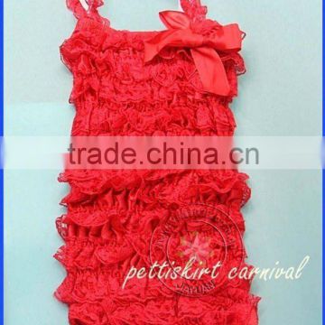 Lace petti rompers wholesale