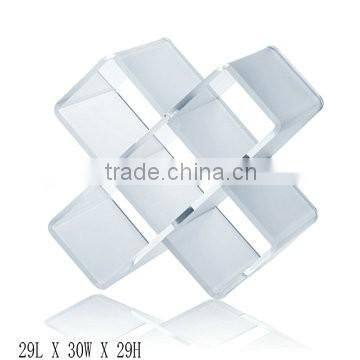 GH-RZ266 Factory Direct Sale OEM Wine Display Racks,laser Cutting and Glue photo-2