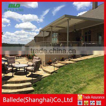 Outdoor/external Aluminum Motorized Roof Louvers photo-5