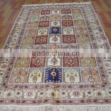 troditional pershian handmade silk rug hand knotted persian silk carpets for home hotel villa silk rug