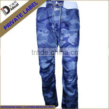 Men's customized printed cotton pants