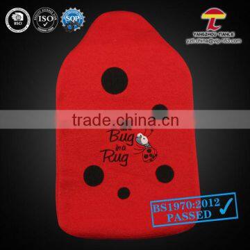 2000ml cheap fleece hot water bag cover snug as a bug in a rug