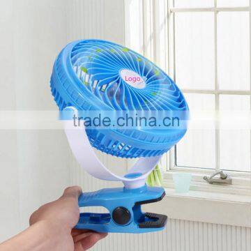 2016 New 360 Degree Rotation USB Pedestal Installation with Clip Mini Fan