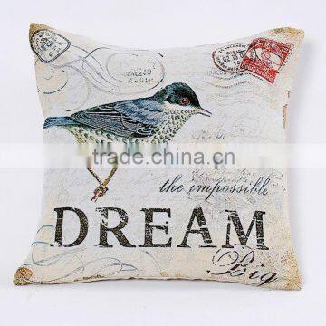 PLUS Polyester / Cotton Material and Woven Technics Custom Printed Pillow Cases photo-6