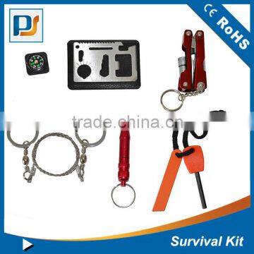 Outdoor Camping Hiking Self Help Survival Emergency Multifunction Kits SOS Box photo-6