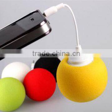 mini speaker,ball mini music speaker,balloon sponge mini speaker