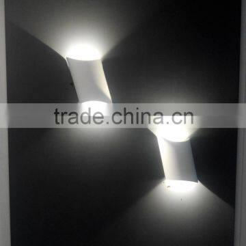 2*6W COB Warm White Aluminum LED Wall Light photo-2