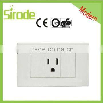 Fancy style Italian Series Whenzhou 3Pin output wall socket outlet