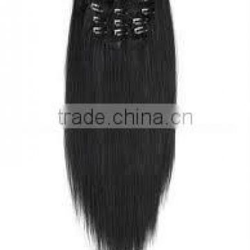 18inch straight human cheap clip hair extension