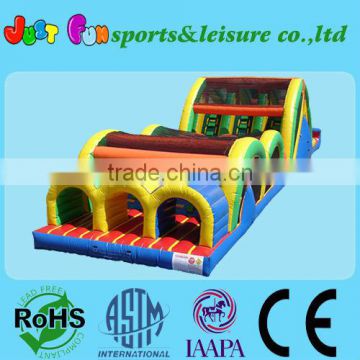 adults obstable race, outdoor inflatable obstacle course race