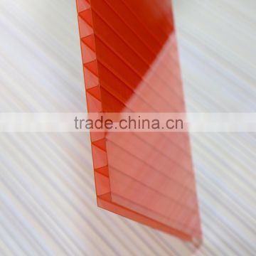 8mm 2100mm Width Clear ColorPolycarbonate Solid Skylight Sheets UV Protecor Plastic Panel Roof