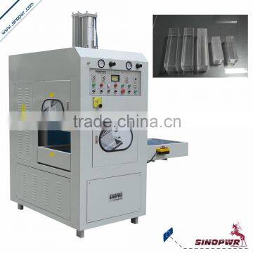 Slide plate PET/PVC plastic box folding and creasing machine