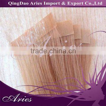 hide knot PU skin weft hair