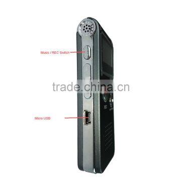 WAV Record Format High Quality Ultra-Slim LCD Screen 31 Grades Voice Volumn Small Voice Recorder GC-Q21