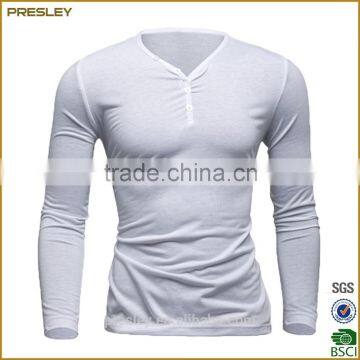 high quality white slim fit blank man t-shirt with cheap price