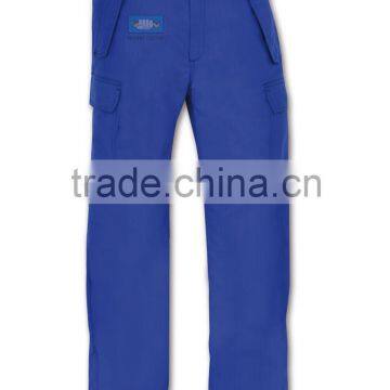 Hot sales oil and gas workwear safety fireproof pants EN11612