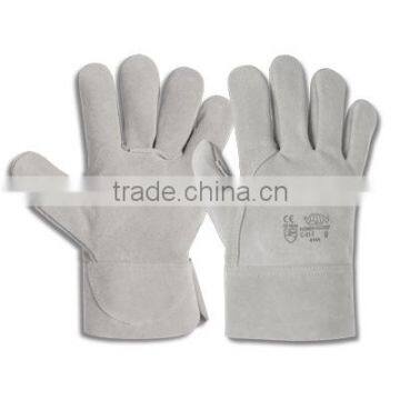High Quality Split Reinforced Leather Work Gloves With EN 388