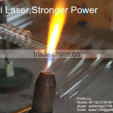 Long life with excellent laser spot CO2 laser tube