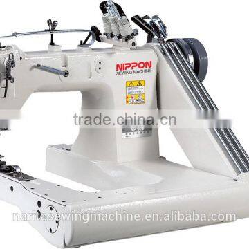 NP 928 High-Speed Feed-Off-The-Arm Chain stitch Sewing Machine ( Three Needles)