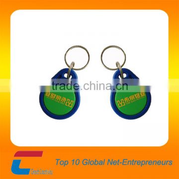 Custom RFID Plastic Key Tag Fob 13.56Mhz