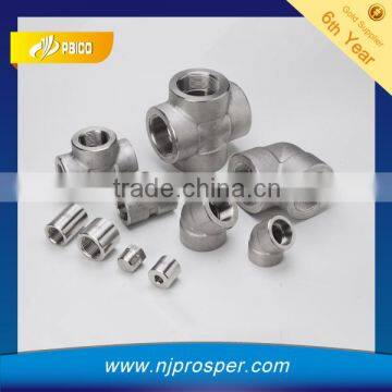 Forged technics npt threaded galvanized steel pipe fitting dimensions (YZF-P40)