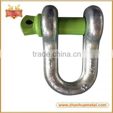 Galvanized Rigging Hardware Bolt Type Chain Shackle